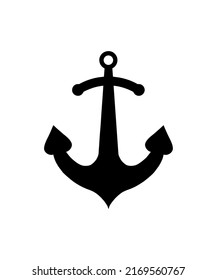 anchor icon vector illustration logo template