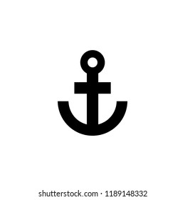 anchor icon. anchor vector illustration on white background for web and apps.