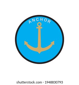 anchor icon vector illustration sign