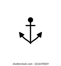 Anchor icon vector illustration. Anchor sign and symbol. Anchor marine icon.