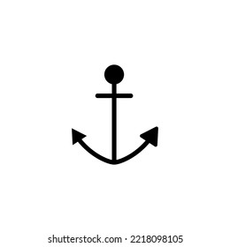 Anchor icon vector illustration. Anchor sign and symbol. Anchor marine icon.