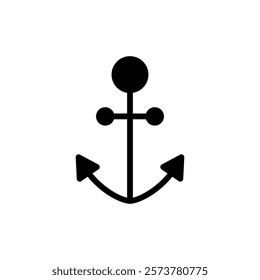 Anchor icon vector illustration. Anchor sign and symbol. Anchor marine icon.