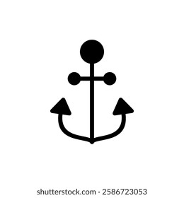 Anchor icon vector illustration. Anchor sign and symbol. Anchor marine icon.