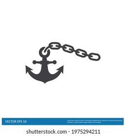 anchor Icon Vector illustration simple design element