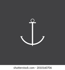 anchor icon vector illustration template design