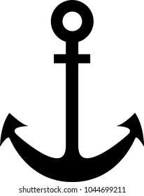 Anchor icon, vector image