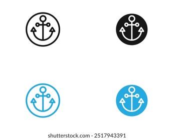Ankersymbol, Vektorsatzgrafik