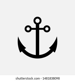 Anchor Icon - Vector, Sign and Symbol for Design, Presentation, Website or Apps Elements.