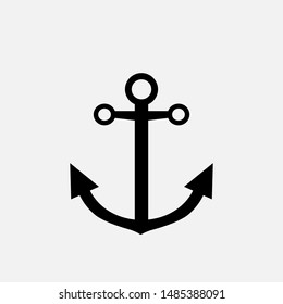 Anchor Icon - Vector, Sign and Symbol for Design, Presentation, Website or Apps Elements.