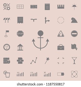 Anchor icon. web icons universal set for web and mobile