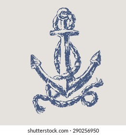 anchor  illustration vector