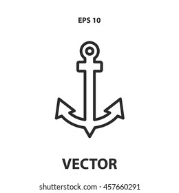 anchor line icon