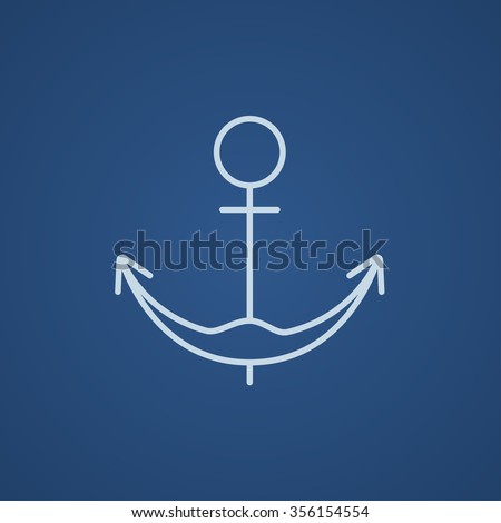 Similar – Image, Stock Photo anchor Anchor lines Blue