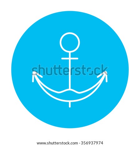 Similar – Image, Stock Photo anchor Anchor lines Blue