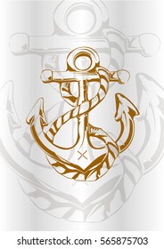 Anchor logo design