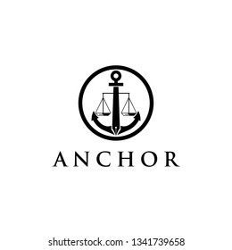 Anchor Logo Design Template