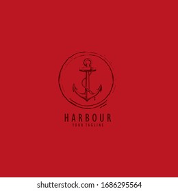 Anchor Logo design template idea