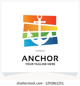Anchor Logo Design Template Inspiration