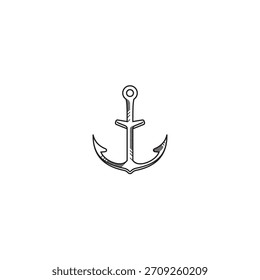 Ankerlogo oder Symboldesign