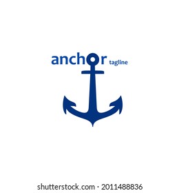 Anclaje icono plantilla de diseño de imagen vectorial
