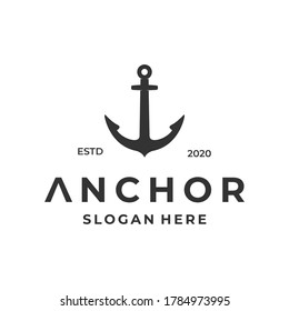 Anchor Logo Inspiration Vector Illustration Stock Vector (Royalty Free ...