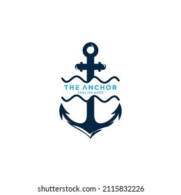 Symbol für Ankerlogo oder Symbolvorlage
