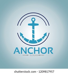 Anchor Logo Template