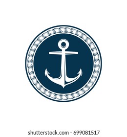 Anchor Logo Template Illustration Design. Vector EPS 10.