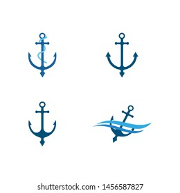 Anchor Logo Template vector illustration