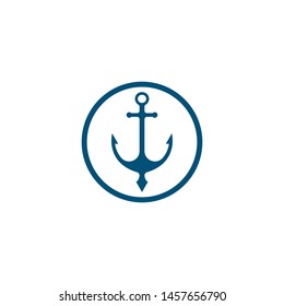 Anchor Logo Template vector illustration