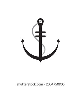 Anchor Logo Template vector illustration