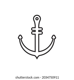 Anchor Logo Template vector illustration