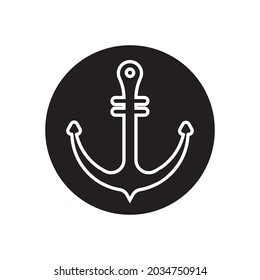 Anchor Logo Template vector illustration