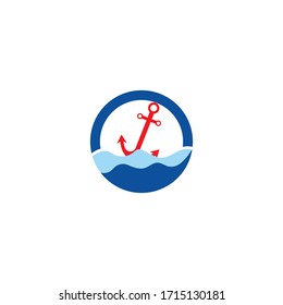 Anchor Logo Template vector symbol nature