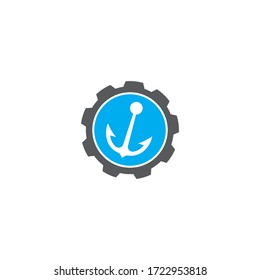 Anchor Logo Template vector symbol nature