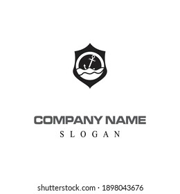  Anchor Logo Template vector symbol nature