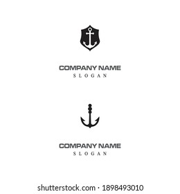  Anchor Logo Template vector symbol nature