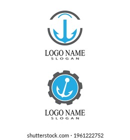 Anchor Logo Template vector symbol design