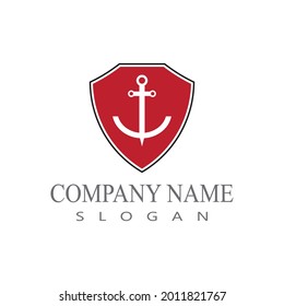 Anchor Logo Template vector symbol design