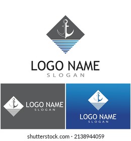 Anchor Logo Template vector symbol design
