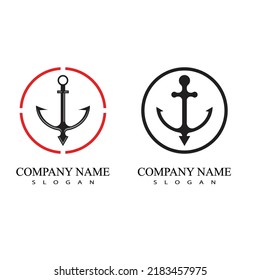 Anchor Logo Template vector symbol design