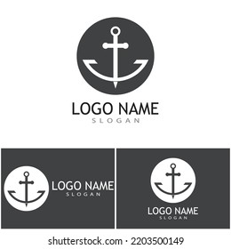 Anchor Logo Template vector symbol design