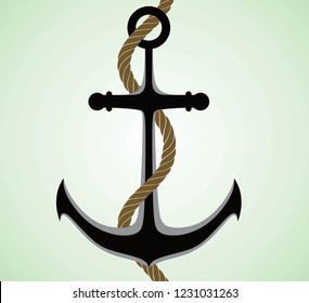 anchor logo vector