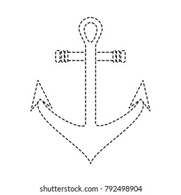 Anchor marine symbol