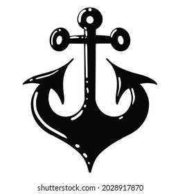 Anchor Marine Vector Image Illustration