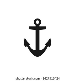 Anchor Nautical Icon Logo Vector
