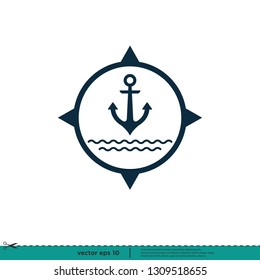 Anchor - Nautical icon symbol