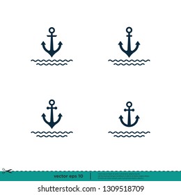 Anchor - Nautical icon symbol