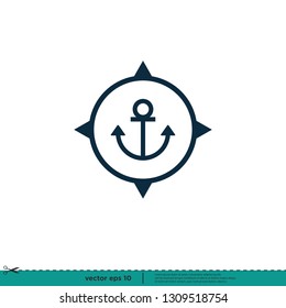 Anchor - Nautical icon symbol