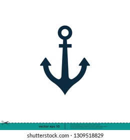 Anchor - Nautical icon symbol